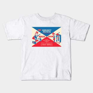 Sneaky Pete's Magic Show Kids T-Shirt